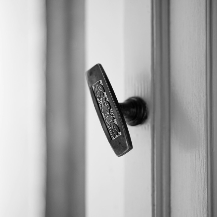 uPVC hardware — door lever and euro cylinder